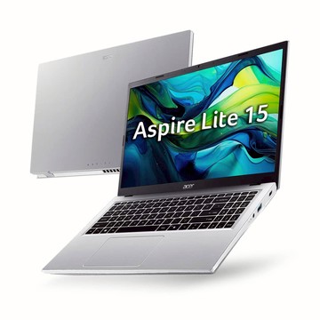 【福利品】Acer Aspire Lite | AL15-61P-R5J1 15.6"文書筆電(R7-8840HS/8+8G/512G/W11) 銀色