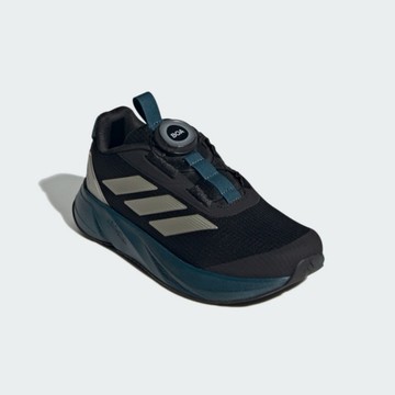 ADIDAS 童鞋 DURAMO SL BOA K 黑綠 旋鈕 運動鞋 中童 IE9100