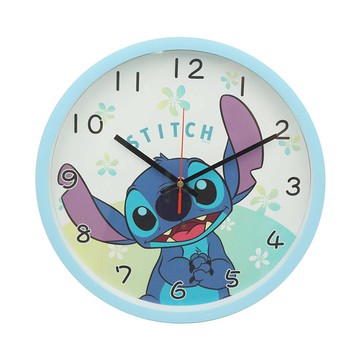 【Disney 迪士尼】迪士尼掛鐘-史迪奇春日 （32.1*4.2cm）_廠商直送