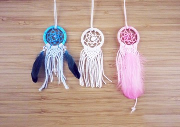 【羽紗】手作/手工 捕夢網吊飾