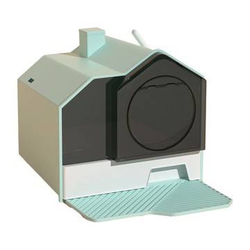 UrbanPaw 喵仙堡特大型猫砂盆  藍色  45 x 40 x 45cm  1個