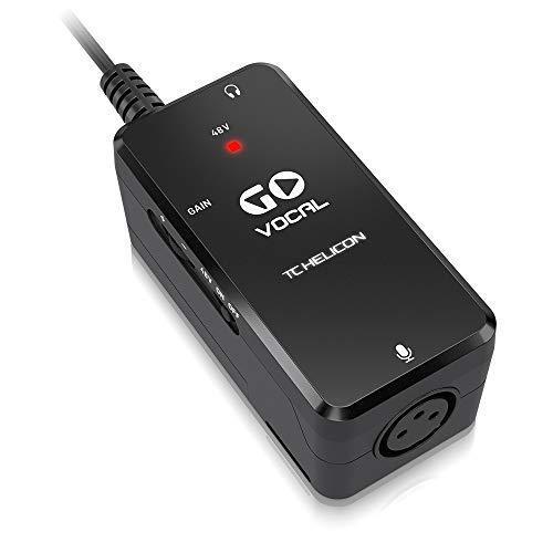 TC-Helicon GO VOCAL Microphone Preamp for Mobile Devices