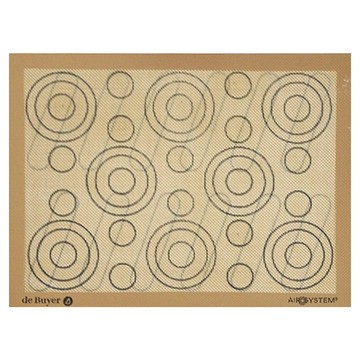 de Buyer 畢耶 雙面用專利空氣不沾材質矽膠烘焙墊  1個  40 x 30cm