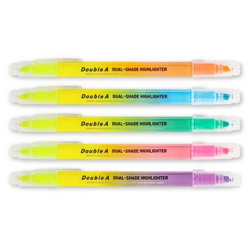 【史代新文具】Double A  DHL-120 雙頭螢光筆