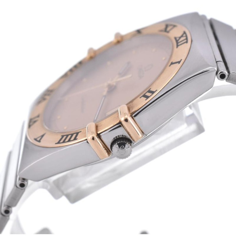 ☆良品【OMEGA】オメガ コンステレーション デイト 1410.10 K18YG ベゼル クォーツ メンズ H#115227 | LINEショッピング