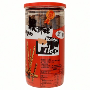 黑師傅 捲心酥 黑糖口味 香脆酥口  200g  1罐