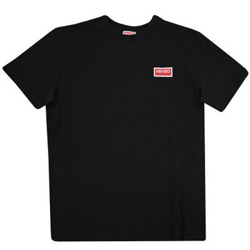KENZO 經典標誌LOGO厚磅棉質短T恤(黑)