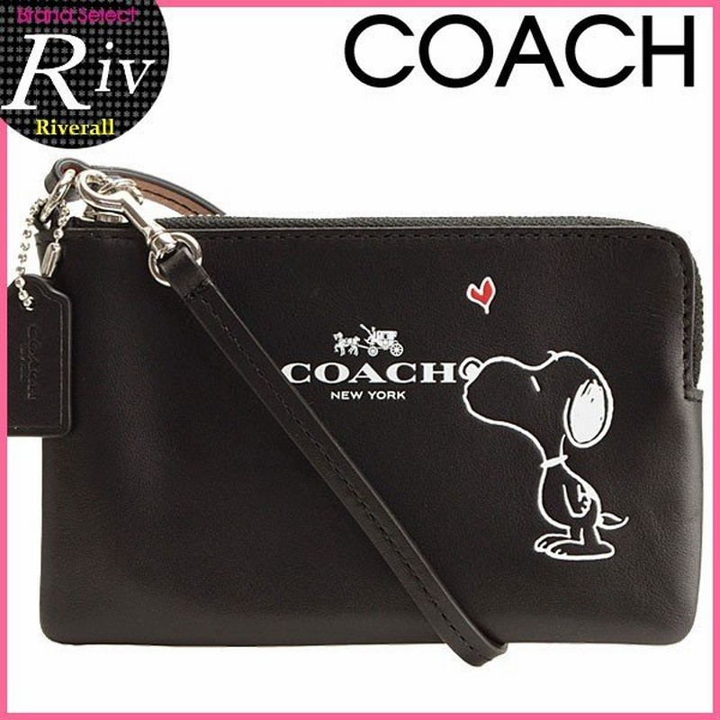 コーチ Coach ポーチ 小物入れ スヌーピー Snoopy Peanuts 新作 F 通販 Lineポイント最大0 5 Get Lineショッピング