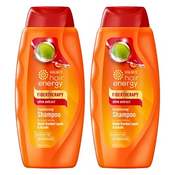 MAKARIZO 峇里島 纖維療法調理洗髮精 04 橄欖  170ml  2瓶