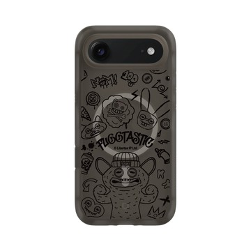 iPhone Air AirX 本質黑 - Fuggler 放克牙寶-常態系列 Regular series - 真是太棒了 - 線條版