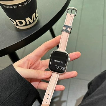 新款氣質油蠟皮錶帶 適用Apple watch11錶帶 iwatch錶帶 全系列通用錶帶 當季錶帶