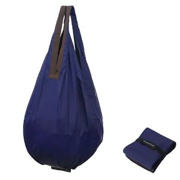 【Shupatto】S460-NV 海軍藍 長條型手提肩背兩用秒收袋
