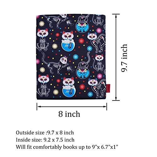 Book Sleeve Day of the Dead Cats ブックカバー ミディアム ブックスリーブ ティーンギフト M 並行輸入