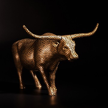 CowParade│彩繪牛 ． 錢幣牛