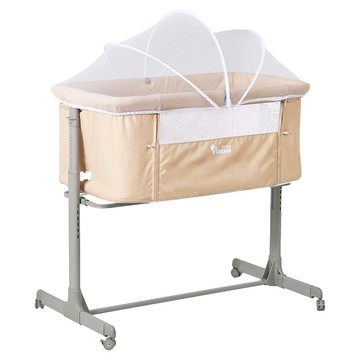 YODA 優的寶貝 嬰兒多功能床邊床 0~5個月 87.5 x 55.5 x 83 cm 典雅米