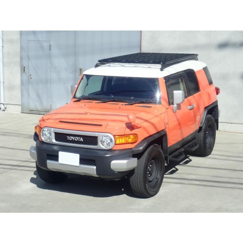 GI☆GEAR オージー スタイル フラット ルーフラック ルーフキャリア グロスブラック TOYOTA トヨタ FJ CRUISER FJ  クルーザー FJクルーザー | LINEブランドカタログ