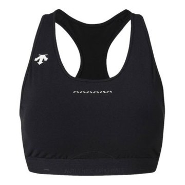 DESCENTE 運動內衣 女 高度支撐 慢跑 重訓 WOMEN HIGH SUPPORT BRA-TOP 黑 SR122RBR32-BLK0
