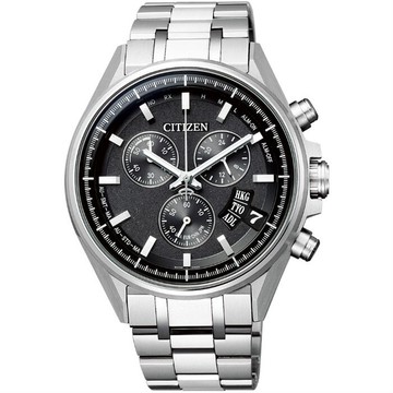 CITIZEN 星辰錶 BY0140-57E 時尚電波對時鈦金屬光動能腕錶 / 黑面 43.7mm｜樂天領券現折★全館特惠中★指定刷卡回饋10%