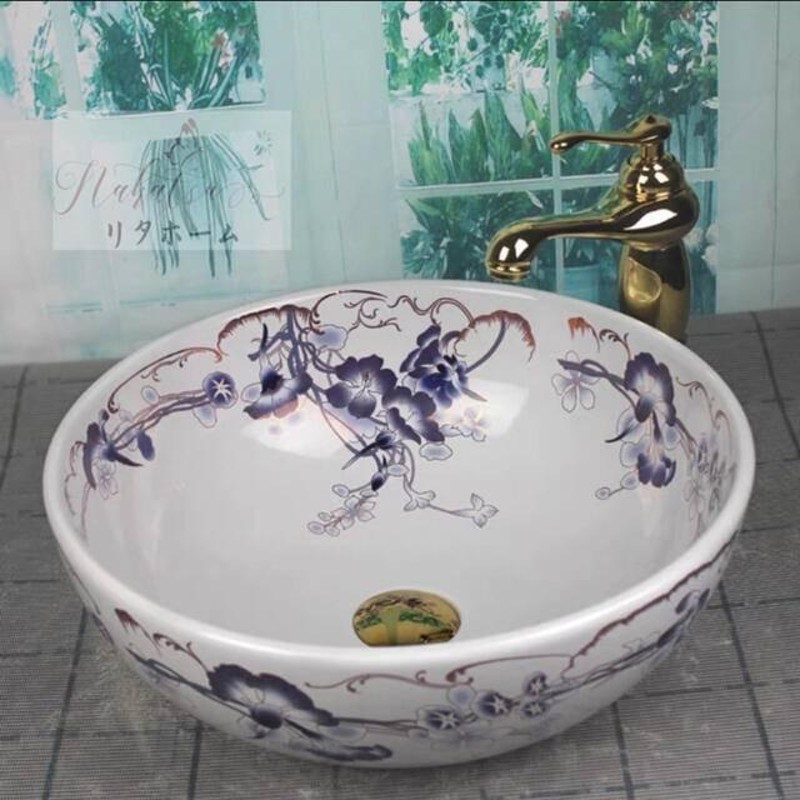 高級洗面台 洗面ボウルセット洗面ボール 陶器 手水鉢 手洗器蛇口 排水金具