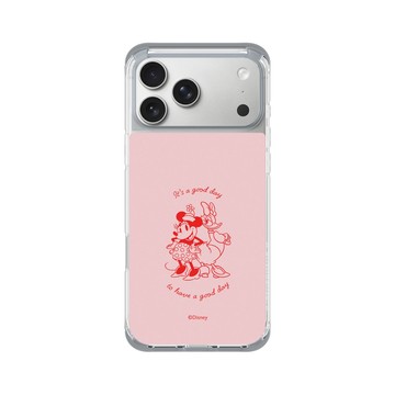 iPhone 17 Pro Max ClearX (MagSafe 兼容) 霜透灰 - 迪士尼-米奇 Mickey - 米妮與黛西 - It's a good day
