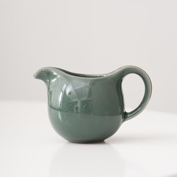 哥窯汝窯公道杯家用公杯單個分茶器開片側把倒茶杯功夫茶具茶海