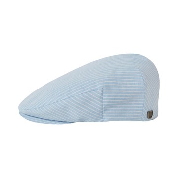 BRIXTON 小偷帽 藍白條紋 HOOLIGAN SNAP CAP LIGHT BLUE 10771GUI