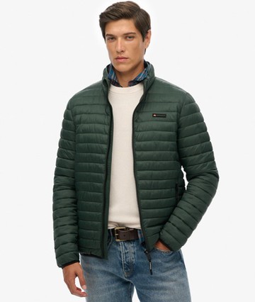 Superdry Men's Fuji Lite Padded Jacket Green Size: L