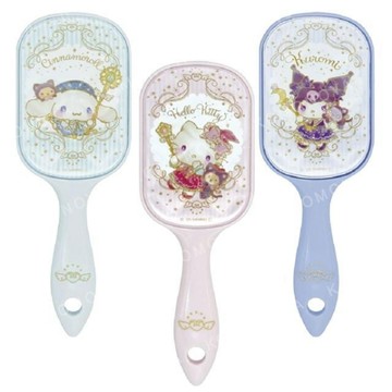 小禮堂 Sanrio 三麗鷗 手拿氣墊梳 (魔法師款) Kitty 大耳狗 酷洛米