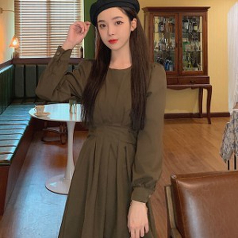 切り替え プリーツ ワンピース 大きいサイズ ロングワンピース 秋冬 クルーネック 長袖 無地 ロング丈 クラシカル 休日 レディース 通販 Lineポイント最大10 0 Get Lineショッピング