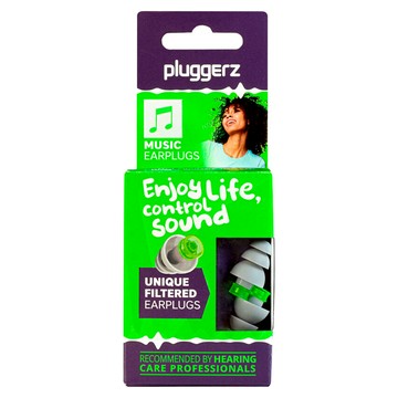 pluggerz ENJOY 耳塞 音樂款 矽膠材質 重量19g  1盒