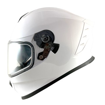 【頂天CP值】Nikko N808 素色 珍珠白 全罩安全帽