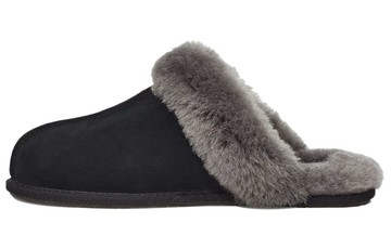 UGG SCUFFETTE II SLIPPER BLACK GREY WOMEN