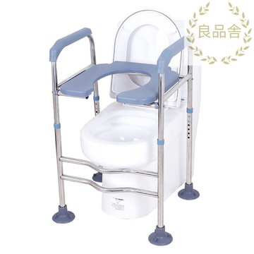 免稅附發票/免運 馬桶增高器坐便加高器扶手架子老人家用坐便椅升高器移動洗澡椅凳 LSP/al191 公司貨 快速出貨