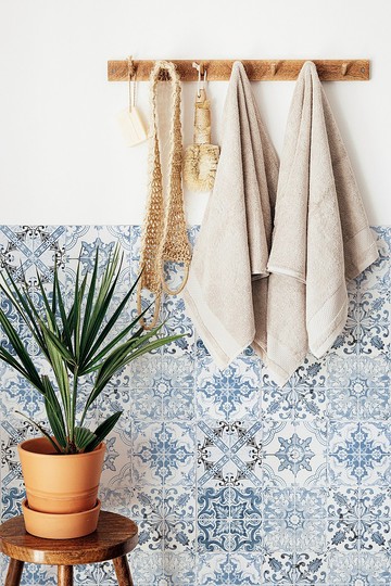 【老朋友限定禮】原創壁貼 | 尼羅藍磚