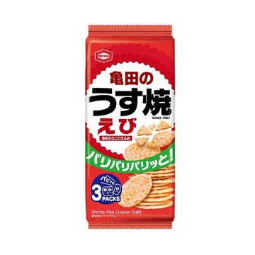 龜田蝦味薄燒米果70g
