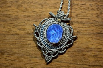 Crystal Bay x Macrame  晶。凝 (南美蠟線項鍊) 2