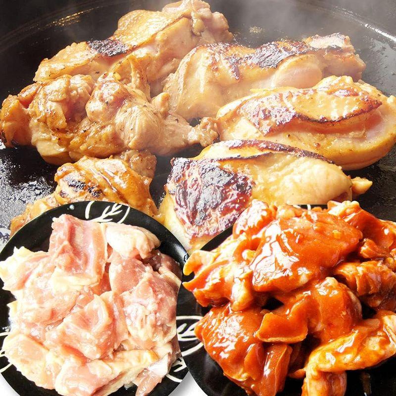ジューシー鶏もも焼肉・漬け３種食べ比べセット（チーズダッカルビ・照り焼き・塩麹） 3kg (500g×6)