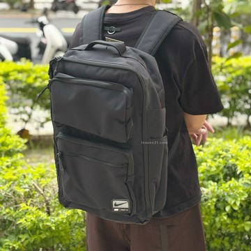 NIKE UTILITY SPEED BACKPACK 全黑 小標 大容量 後背包 FN4106-010
