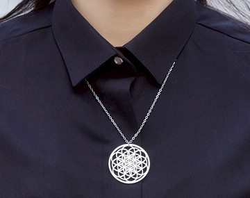 生命之花長鍊 - 抗敏醫療鋼