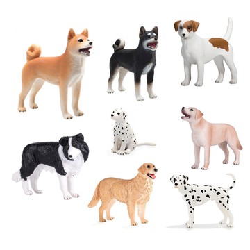 Mojo Fun擬真動物模型 寵物犬 拉不拉多 黃金獵犬 梗犬 牧羊犬 柴犬 101忠狗 動物擺飾 教具玩具 公司貨