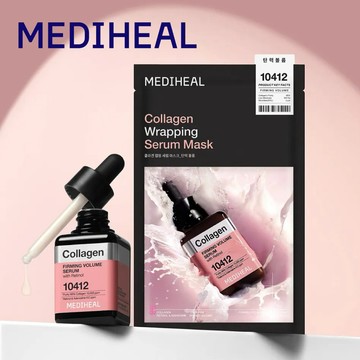 【MEDIHEAL】膠原蛋白豐盈高效修護精華面膜