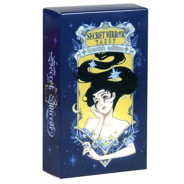 【✨臺灣齣貨✨免運】Secret Mirror Tarot 西語 秘境莊園 78張 10.3×6左右桌遊卡牌單牌 塔羅牌