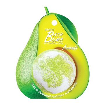 Saboo 泡泡沐浴球 AVOCADO酪梨  150g  1顆