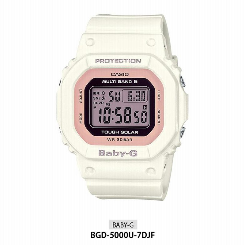 BABY-G レディース腕時計 電波ソーラー BGD-5000 CASIO カシオ 国内