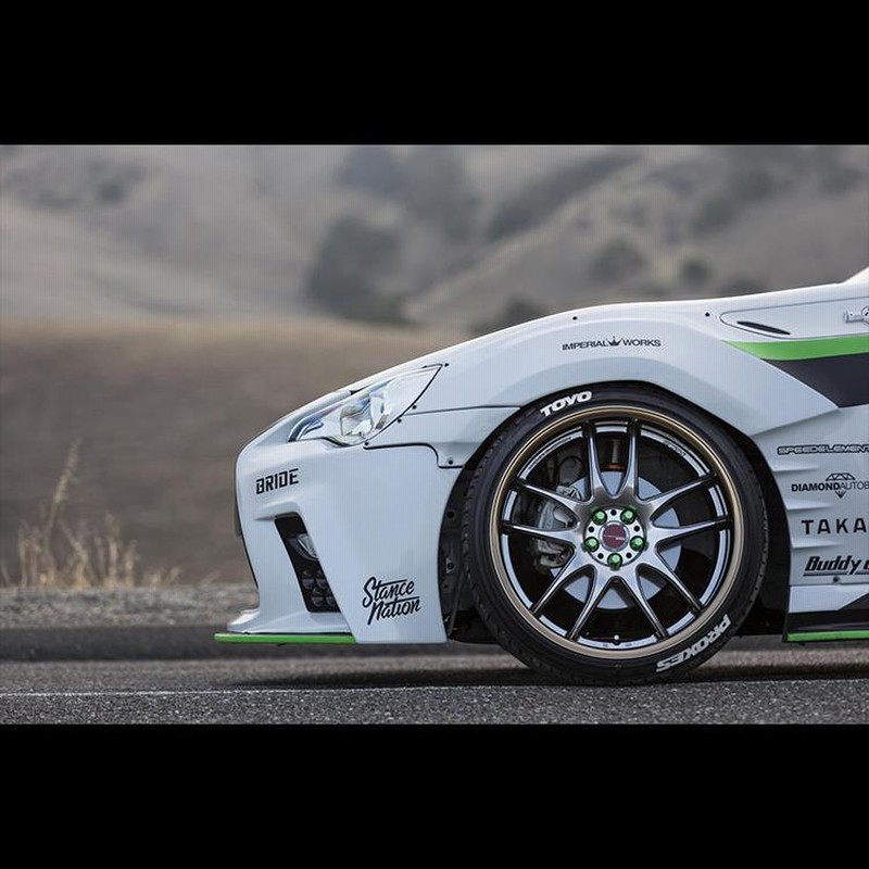 オーバードーズ製 深リムホイール 慣らし (WORK EMOTION CR2P) 