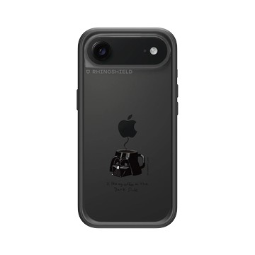 iPhone Air Mod NX -邊框背蓋組合 (相機按鈕) 黑 - 迪士尼-星際大戰 Star Wars - 黑武士-咖啡杯-幽默系列