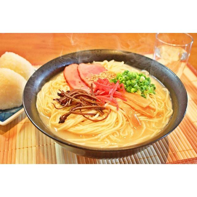 博多ラーメン　九州生麺　セット　会員価格550円　本場とんこつスープ付 2人前　お取り寄せ　ご当地ラーメン　特産品　メール便商品　お試しグルメギフト