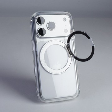 Moxbii【 極空戰甲 】Apple (For iPhone 17 Pro / 18 Pro) 旋轉磁吸支架版 保護殼 (可加購掛片孔)