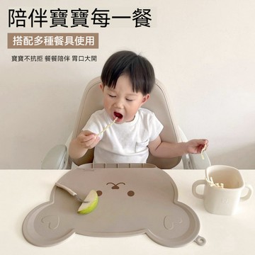 硅膠兒童餐墊 隔熱矽膠餐墊 防水防油矽膠餐墊 韓式桌墊 矽膠餐墊  餐桌墊 喫飯墊 矽膠墊 防汙墊 止滑餐墊 雲朵餐墊