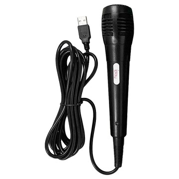 【lotus】有線usb麥克風switch/ps4/ps5/xbox/電腦通用  不適用  黑色